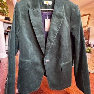 Brand new with tags Boden trekking green corduroy blazer